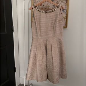 Tahari Gold Dress